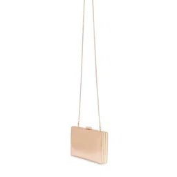 Forever New Women Gold-Toned Clutch image 2