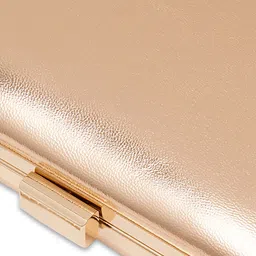 Forever New Women Gold-Toned Clutch image 3