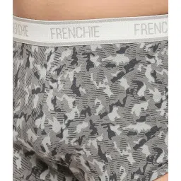 Frenchie Kids Grey Camouflage Trunks (Pack Of 2) image 5