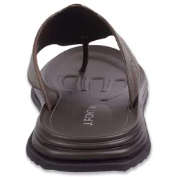 J. Fontini by Mochi Men's Brown Thong Sandals image 5