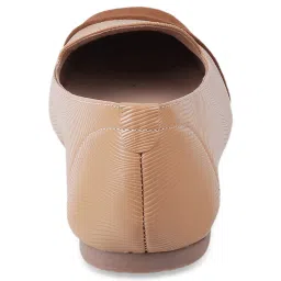 Walkway Women's Beige Flat Ballets image 5