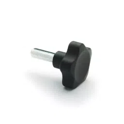 Elesa Polyamide Based Technopolymer Star Knob Black M6 Threaded Mount 25 mm, 166154-picture-37