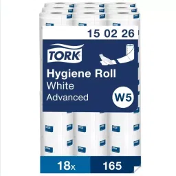 Tork Hygiene Advanced Rolled White Paper Towel 54500x250mm 2-Ply 165 Sheets, 150226-picture-30