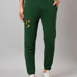 Club York Dark Green Regular Fit Printed Joggers-picture-41