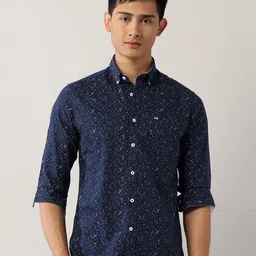 Arrow Sport Abstract Printed Button Down Collar Long Sleeves Pure Cotton Slim Fit Shirt-picture-34