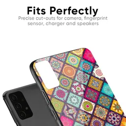 QRIOH Mandala Quirky Printed Samsung Galaxy S24 5G Silicone Back Case Mobile Accessories image 2