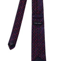 Park Avenue Purple Printed Ties Pocket Square and Cufflinks Gift Set image 3
