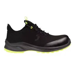 Safety Jogger Nano Carbon Toe Safety Shoes BASF PU Sole Low Ankle Black & Lemon Green Microfiber Size UK8, MODULOS3L-picture-35