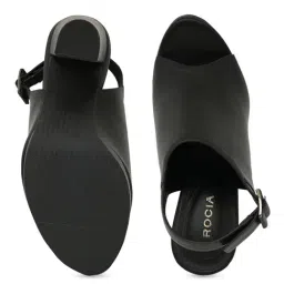Rocia Women Workwear Black Sandal image 5