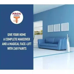 Magic Paints 1102 Series 2 Kg Fire Red Matte Finish Acrylic Distemper Paint image 4