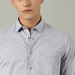 TRIGGER Men Slim Fit Printed Casual Shirt image 5