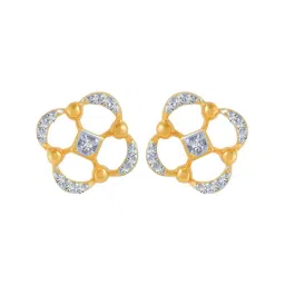 P.C. Chandra Jewellers 18 kt Gold & Diamond Earrings-picture-11