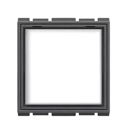 Goldmedal Bell Push Switch with Luminous Name Plate Cloud 9 10 A 2 Module Titanium Grey, GF012015-picture-42