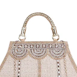 NORVE Embroidered Shoulder Strap Purse Clutch image 5