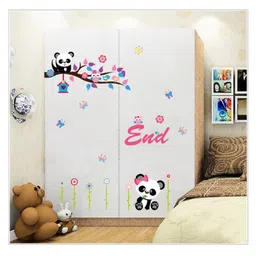 JAAMSO ROYALS Standing Tree with Growth Scale Design Decorative Wall Sticker (60 cm X 90 cm)-picture-30