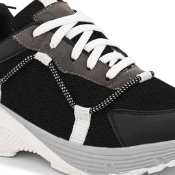 glitchez Men Colourblocked PU Sneakers image 2