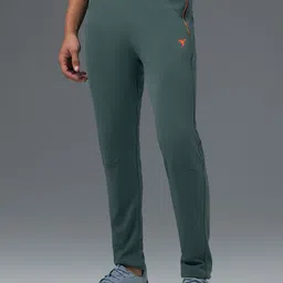 Technosport Men Slim Fit Low Rise Sports Track Pants with TECHNO DRY image 4