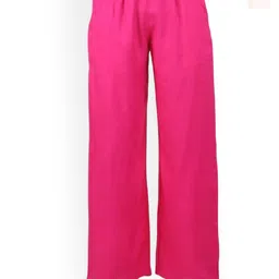 Neelokurti Women Pack of 2 Regular Fit Mid-Rise Pleated Parallel Trousers-picture-34