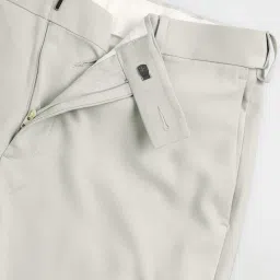 Arrow Beige Slim Fit Trousers image 5