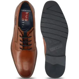 Bugatti Men Mero Cognac Derby Shoes image 5