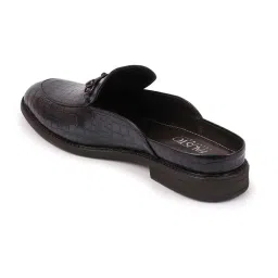 Fausto Men's Navy Mule Shoes image 5