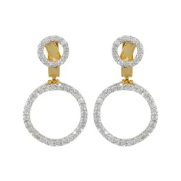 Waman Hari Pethe Jewellers 18k Gold & Diamond Earrings-picture-28