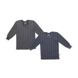 Vimal Jonney Kids Multicolor Regular Fit Thermal Tops - Pack of 2-picture-14