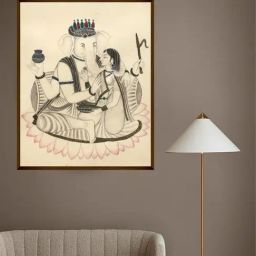 The Art House Abstract Multicolor Canvas Painting-picture-36