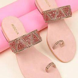 Rocia Women Wedding Rose Gold Sandal-picture-15