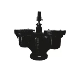 Kranti 6 inch, 150 mm Cast Iron Double Air Valve, PV-410 image 1