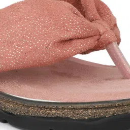 Inc.5 Women's Peach Thong Wedges image 5