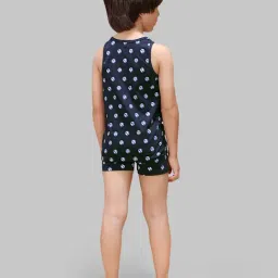 Tresnova Boys Multicolor Regular Fit Printed Vest Pack of 3 image 2