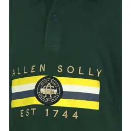 Allen Solly Junior Green Printed Polo T-Shirt image 5