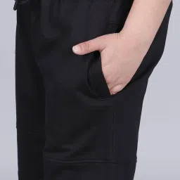 Cantabil Black Boys Regular Fit Printed Shorts image 5