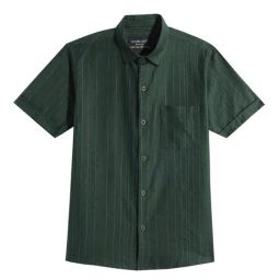 Charchit Boys Dark Green Cotton Shirt-picture-15