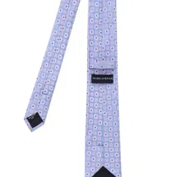 Park Avenue Blue Printed Ties Pocket Square and Cufflinks Gift Set image 3