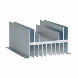 SENSATA/CRYDOM Solid State Relay HS Series Panel Mount Heatsink for Use with 1-2 Single/Dual Relays, HS072 image 2