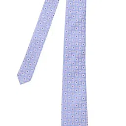 Park Avenue Blue Printed Ties Pocket Square and Cufflinks Gift Set image 2