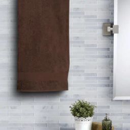 Maspar Brown Cotton Bath Towel (Medium)-picture-10