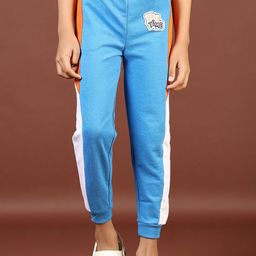 V-Mart Boys Colourblocked Mid-Rise Cotton Joggers-picture-30