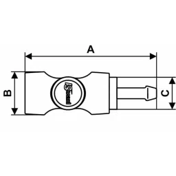 PREVOST Composite Body Safety Quick Connect Coupling, 8 mm Hose Barb, ASI 061808CP image 2