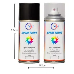 VAI ‎Pearl White Touch Up Spray Paint ‎225 ml for Mahindra Scorpio, Bolero Neo XUV500, XUV300, KUV100, ‎MH-PR-WH-225-2 (Pack of 2) image 2