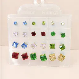 Honbon Women Multi Earrings image 4