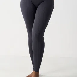 LULU & SKY Women Solid Slim-Fit High-Waist Ankle-Length Tights-picture-20