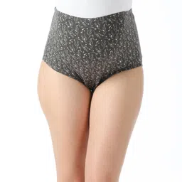 Bella Mama Cotton Elastane High Coverage Floral Printed Panties Pack of 2 (Color May Vary) image 3