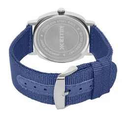 Killer Men Brass Solid Dial & Textured Canvas Straps Analogue Watch KL25-6B image 5