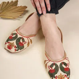 Anouk Women Embellished Mojaris-picture-33