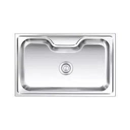 Nirali BG Kitchen Sink D'signo Series 820x510 mm (32¼x20 inch) Satin Finish Stainless Steel, Eureka Deluxe Big-picture-34