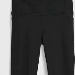 GAP Black Solid Leggings image 4