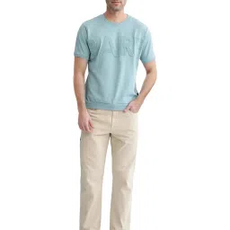 Rare Rabbit Turquoise Oversized Embroidered T-Shirt image 5